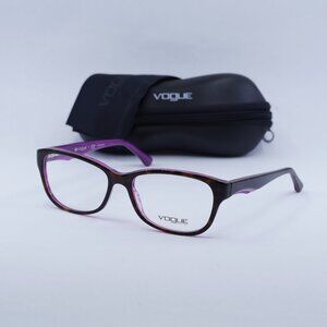 Final Price! Vogue VO2814 2019 Havana/Violet Eyeglasses 53mm